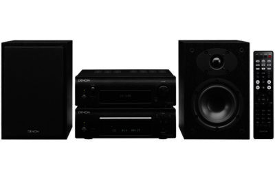 Denon DF109 HiFi System with Black Speakers